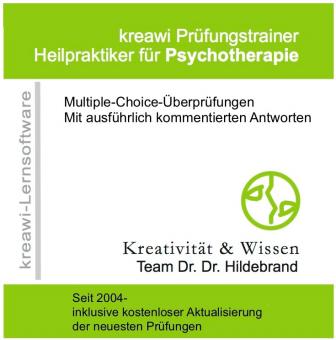 Immer aktuell: kreawi Prüfungstrainer für Psychotherapie - Download 